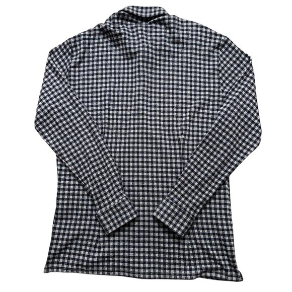 State & Liberty Shirt Mens Size 3XL Long Sleeve Flannel Stretch Check Gray NEW - Picture 2 of 5